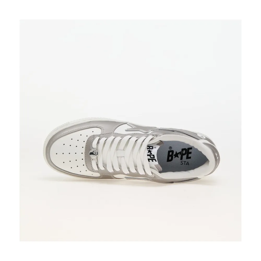 A Bathing Ape Bape Sta 4 M1 Silver 001FWJ801053ISVR / grau