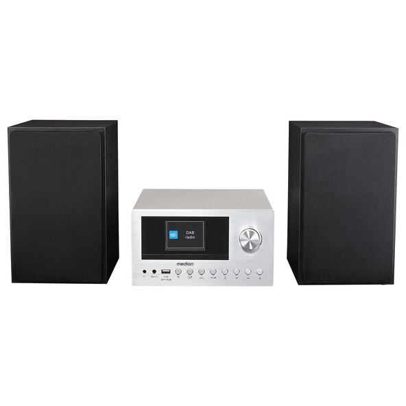 DAB+ Micro Audio System (MD85008), silber