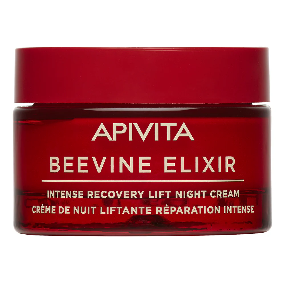Beevine Elixir Intensive Lifting Regenerating Night Cream - Antirynkebehandling for natten, Ansiktsløftende behandling for natten