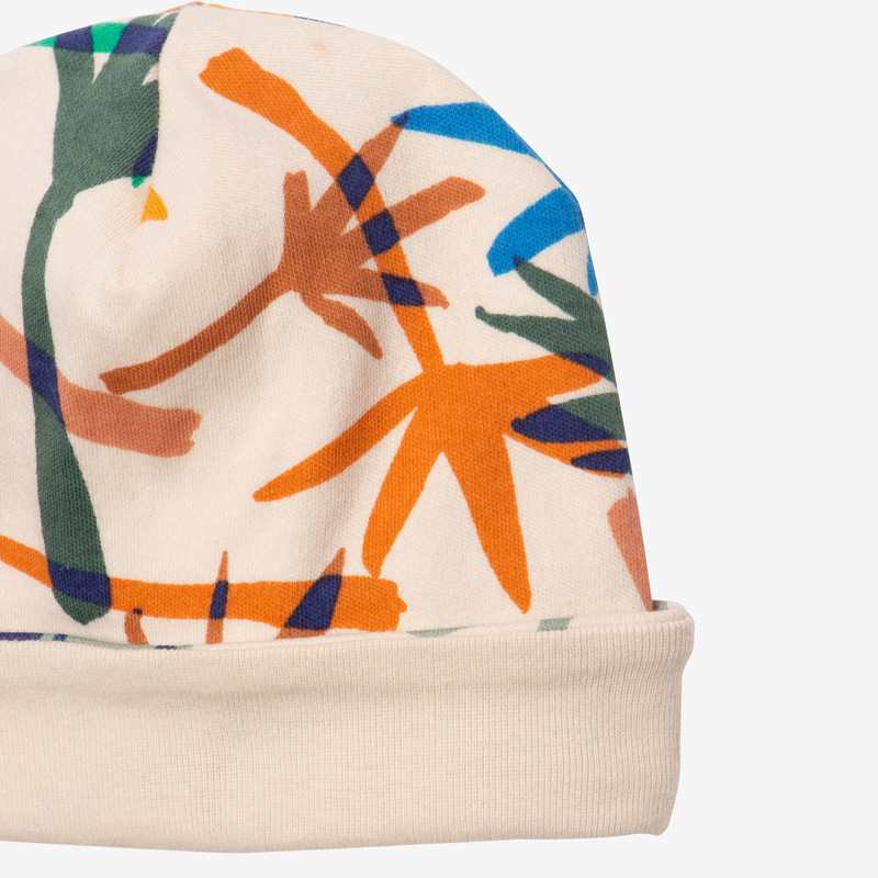 Bonnet bébé garçon camo palmes jaune Catimini