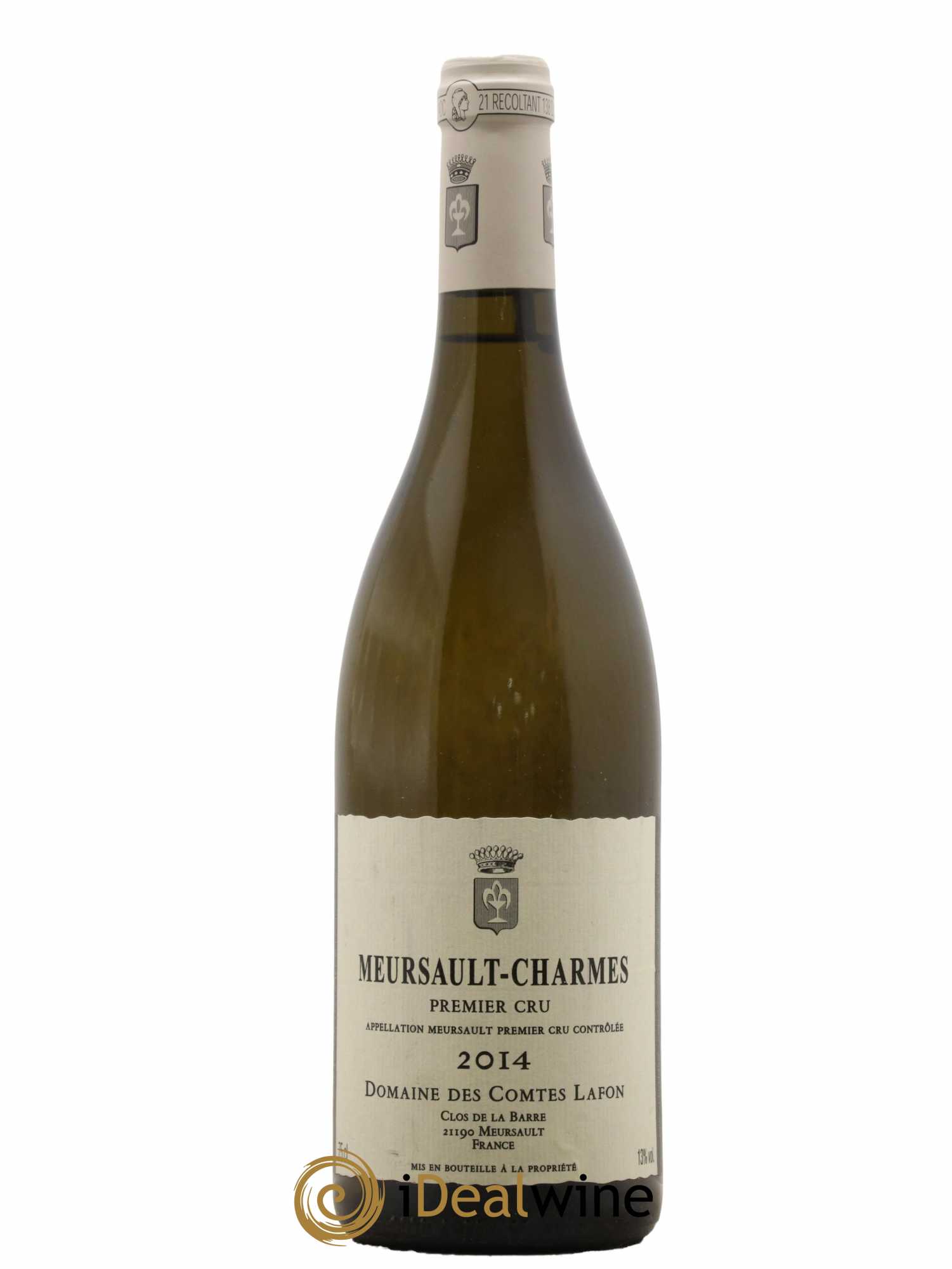 Meursault 1er Cru Charmes Comtes Lafon (Domaine des)  2014 - Lot de 1 Bouteille