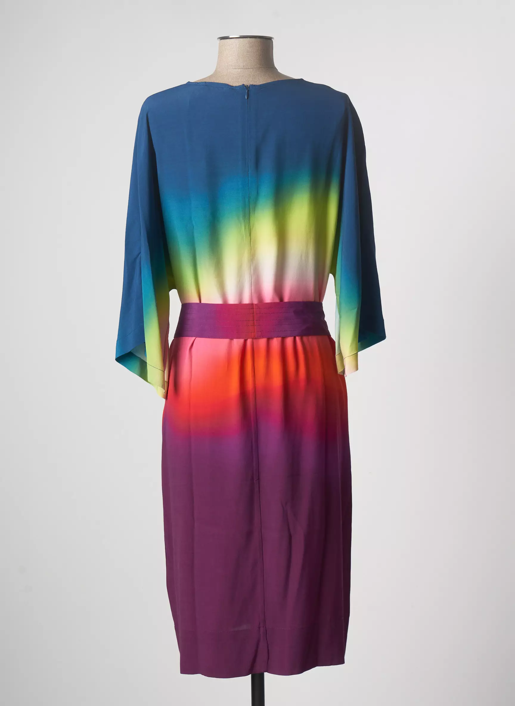 Essentiel Antwerp Robes Mi Longues Femme couleur bleu