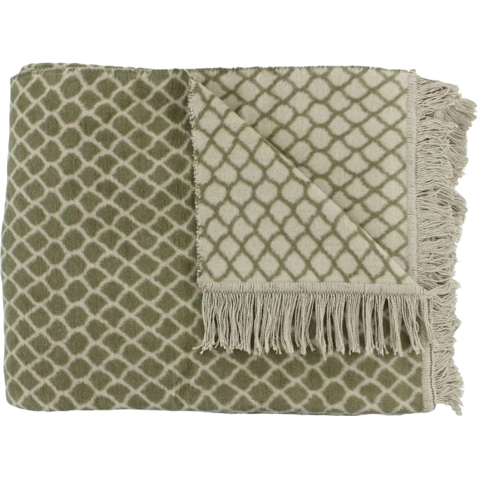 Trendhopper Plaid Colly Olive 150 x 200 cm