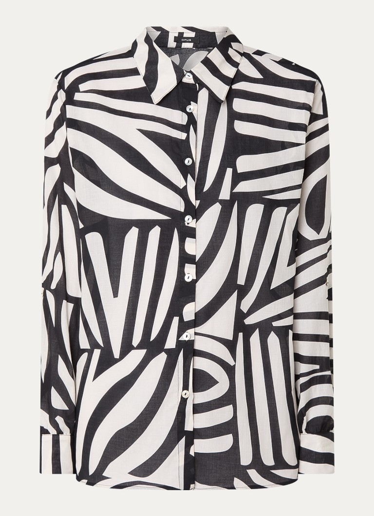OPUS Fumine Oasis blouse with print