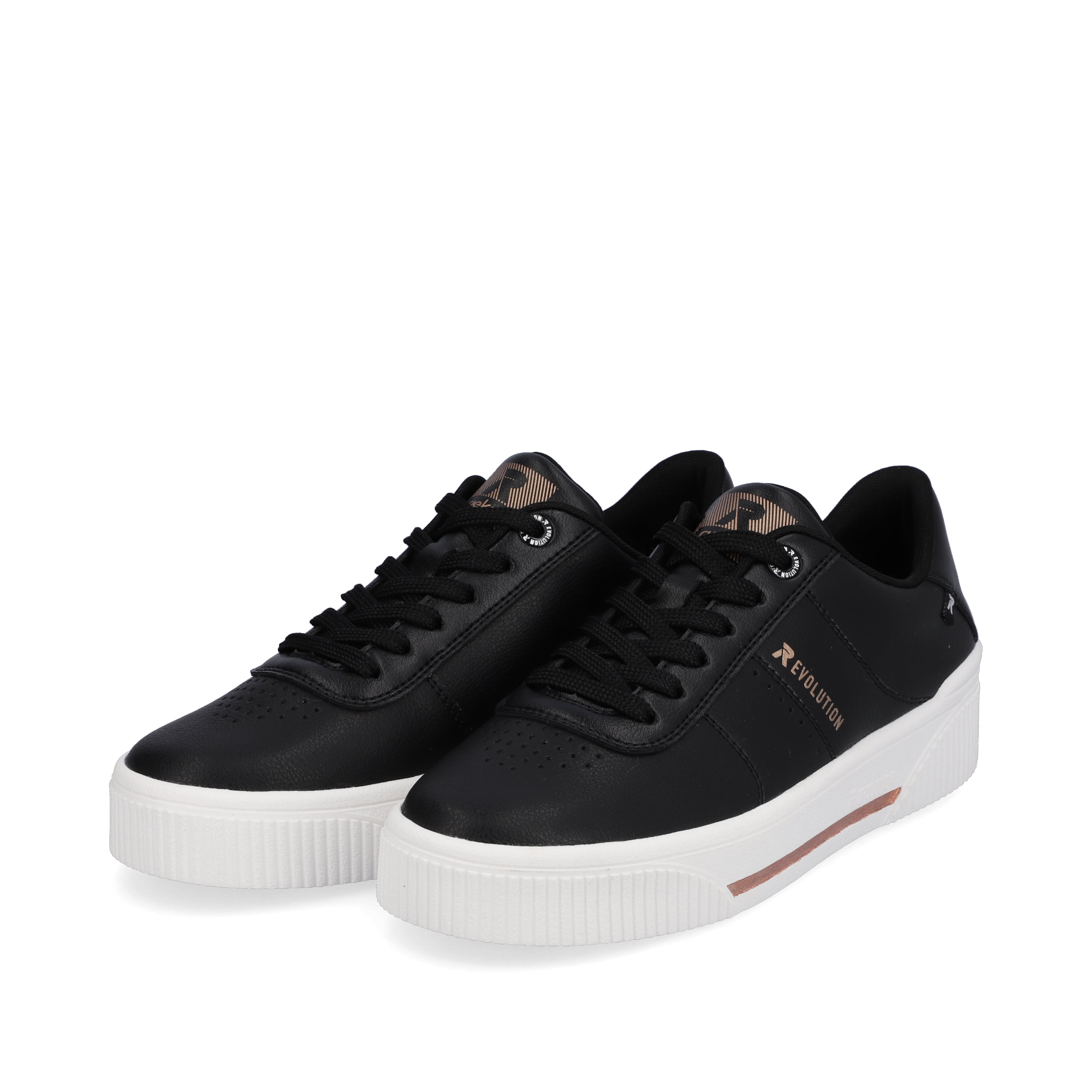 Rieker Damen Sneaker Low night black