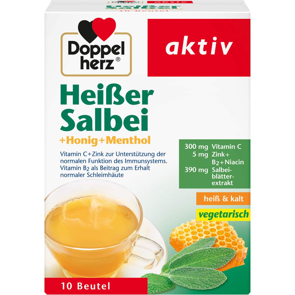 heißer Salbei+Honig+Menthol Granulat
