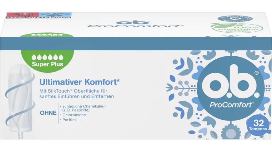 O.B. Tampons ProComfort Super Plus 32er