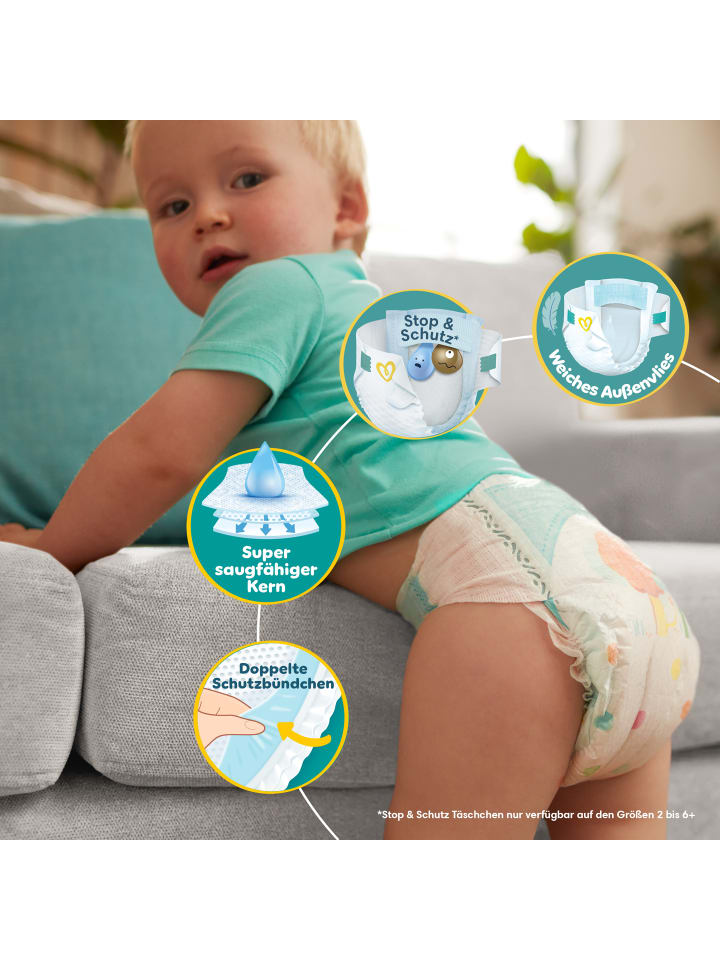 Pampers Pampers Baby-Dry Größe 5, 174 Windeln, 11kg-16kg günstig kaufen 5