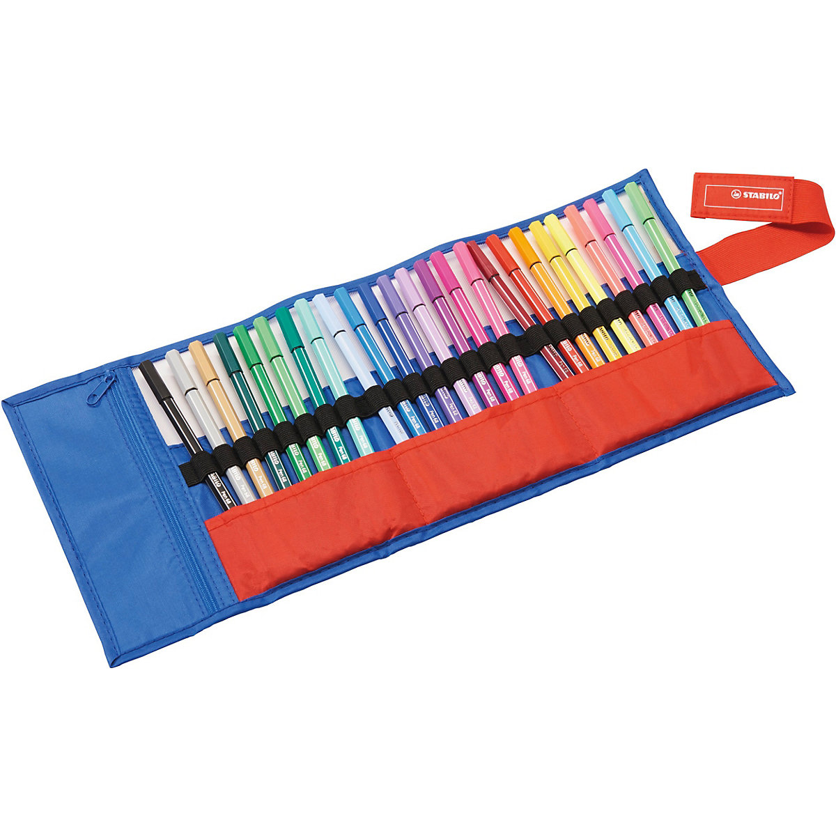 Premium-Filzstifte Pen 68 Just like you, 25 Farben im Rolletui