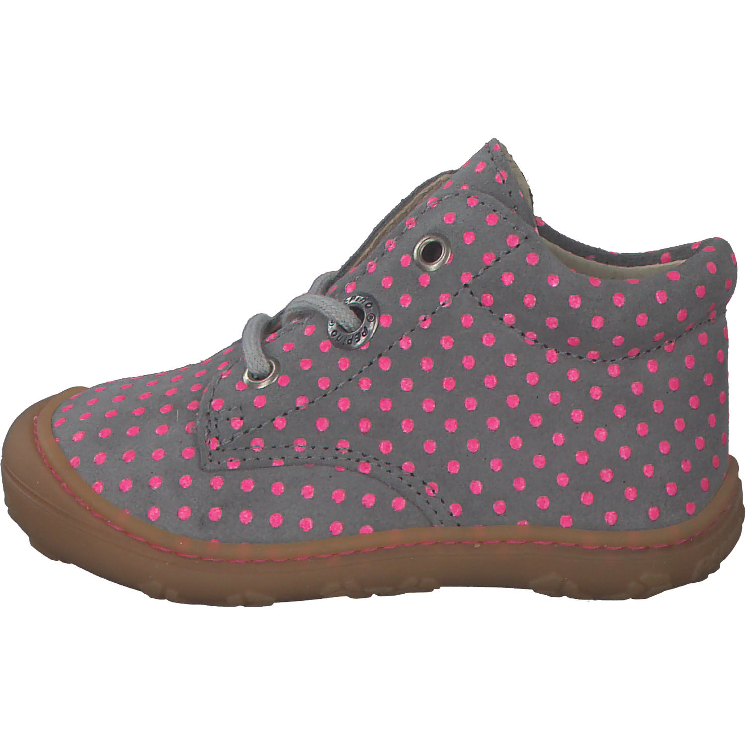 Ricosta Dots 1200502, Lauflernschuhe, Kinder, Grau