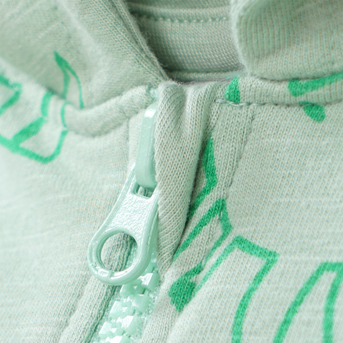 Baby Hoodie mit Dino-Prints