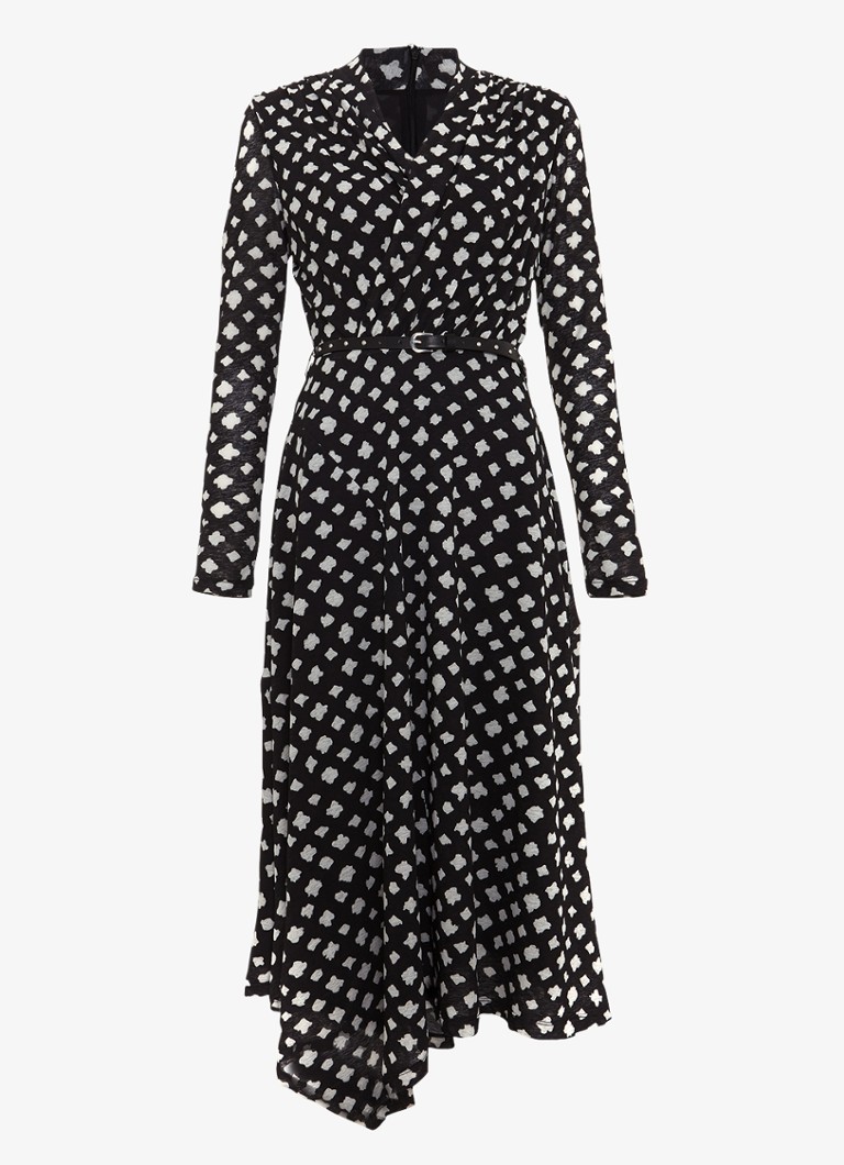 Vestido midi estampado Caitlin de Phase Eight con cinturón