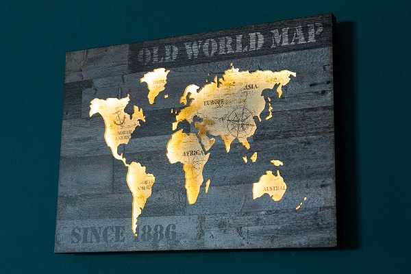 MyFlair LED-Wandbild 