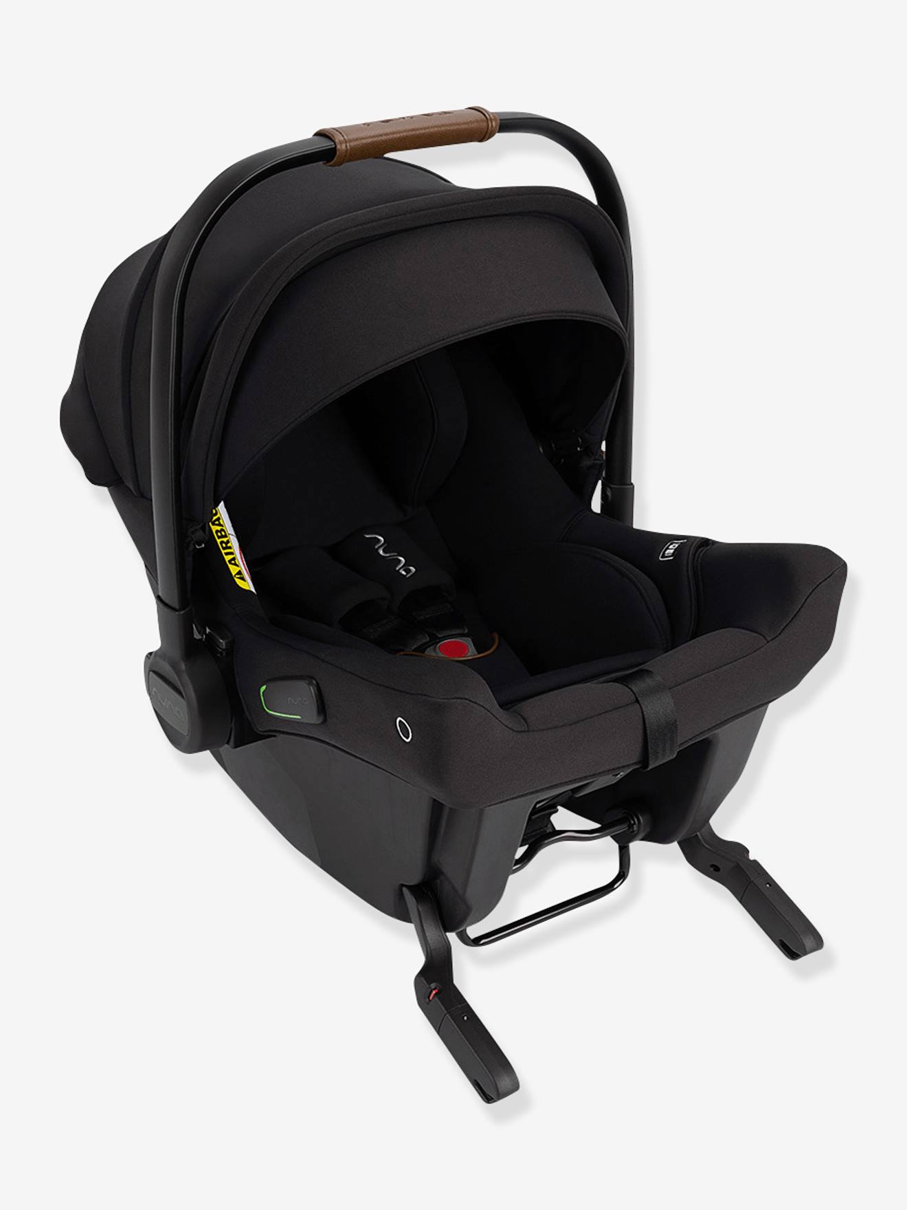 Siège-auto coque NUNA Pipa Urbn i-Size 40 à 83 cm, équivalence groupe 0+ caviar