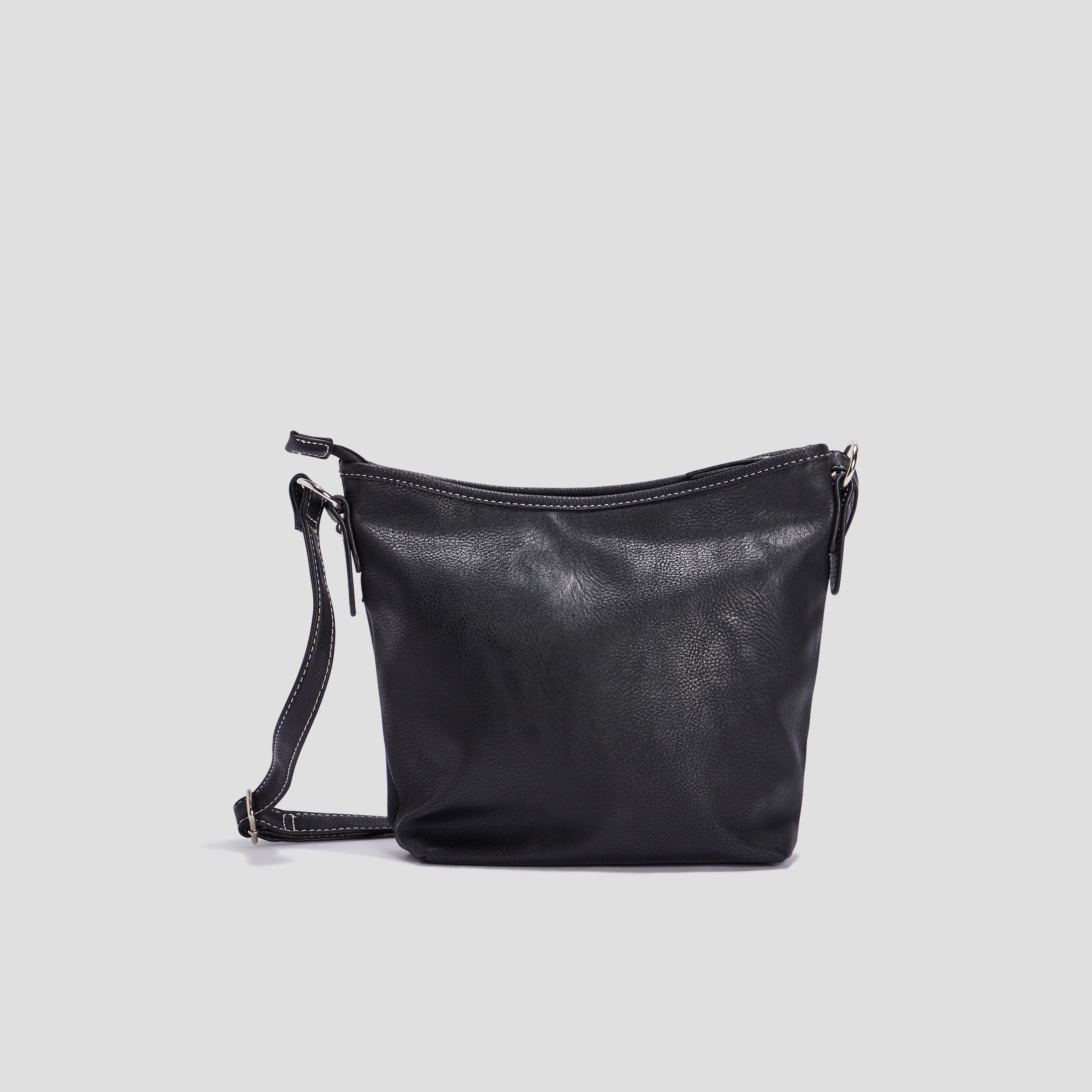 Sac cabas à bandoulière noir femme | La Halle