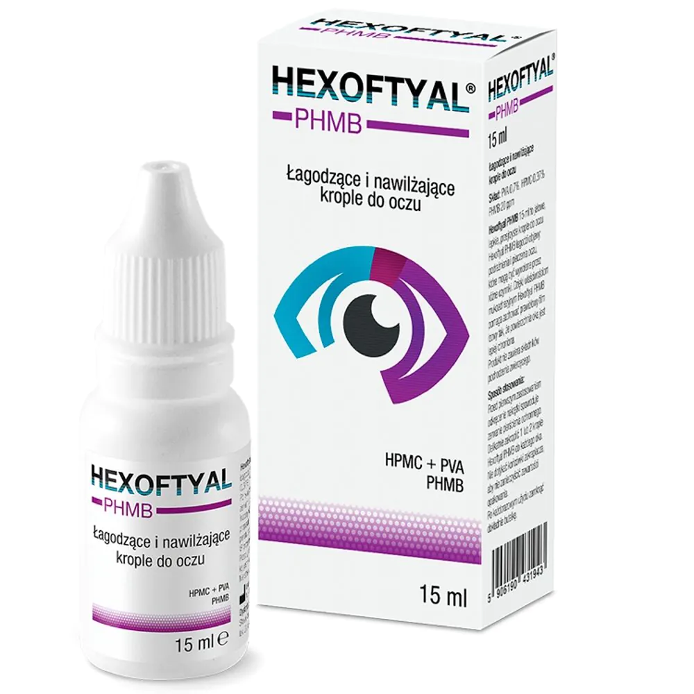 Hexoftyal PHMB, raminamieji ir drėkinamieji akių lašai