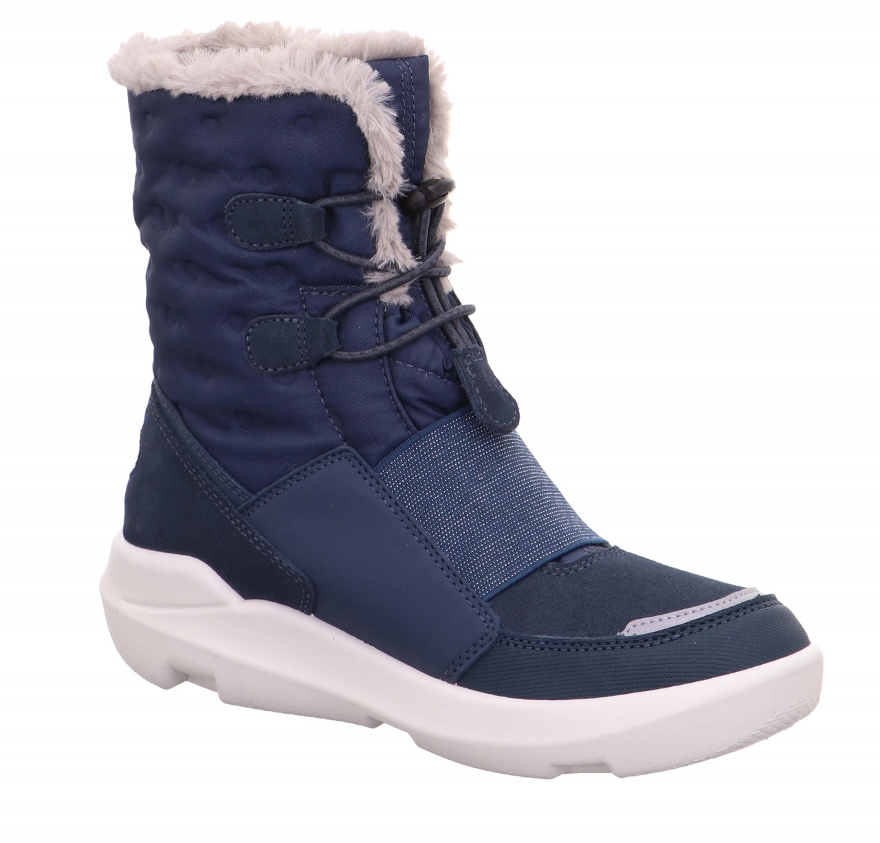 TWILIGHT - Blau Stiefel mit Schnellverschluss
