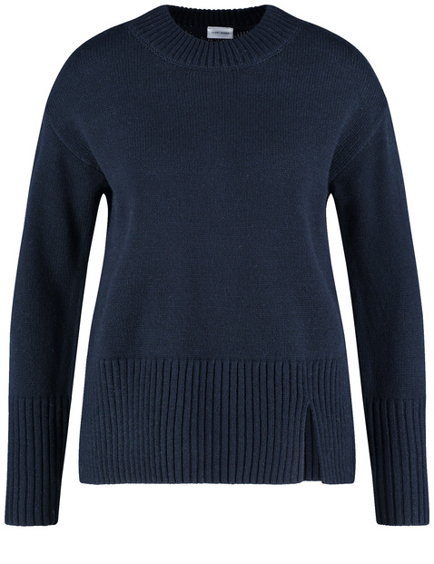 Strickpullover mit Turtleneck