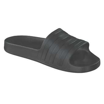 adidas Adilette Aqua Badepantolette in schwarz