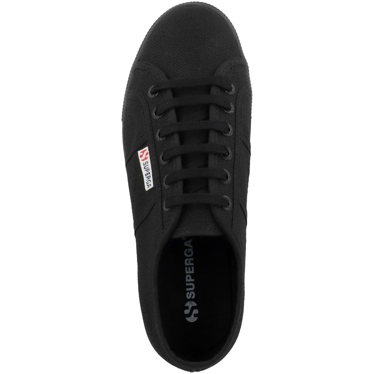 Superga 2790 Platform Shaded Lettering Sneaker low schwarz