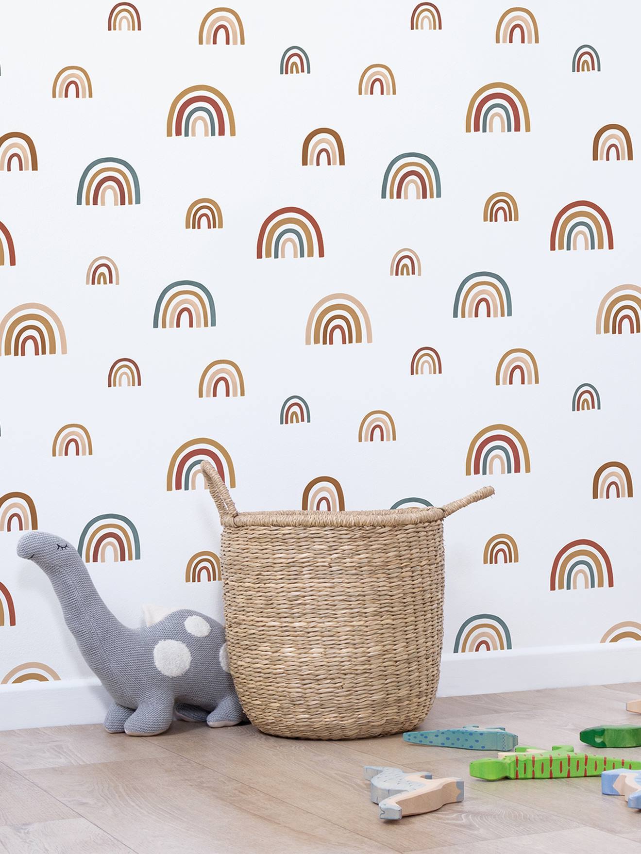 Papier peint Arc-en-ciel Sunny LILIPINSO multicolore