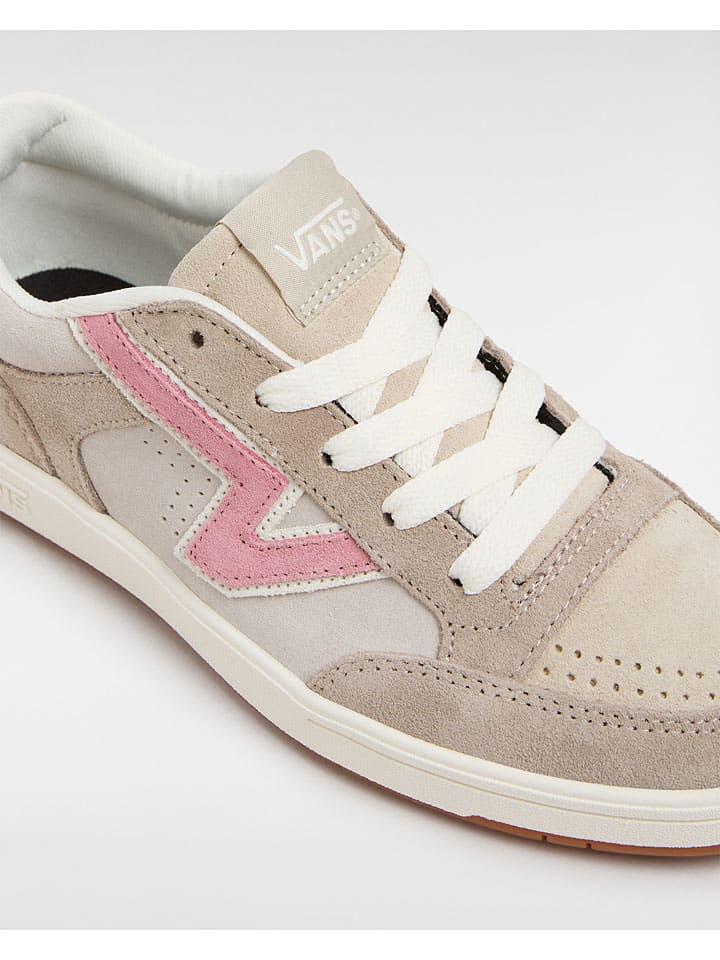 Vans Leder-Sneakers in Beige günstig kaufen