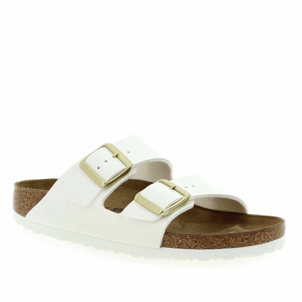 Birkenstock  ARIZONA - blanc vernis
