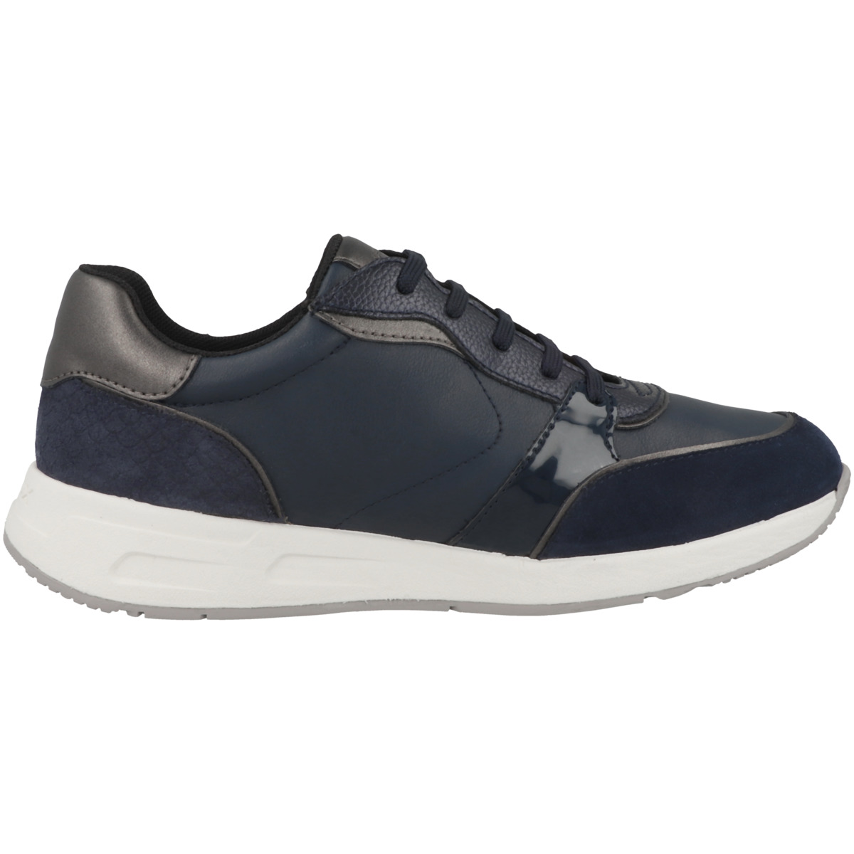 Geox D Bulmya A Sneaker Low dunkelblau