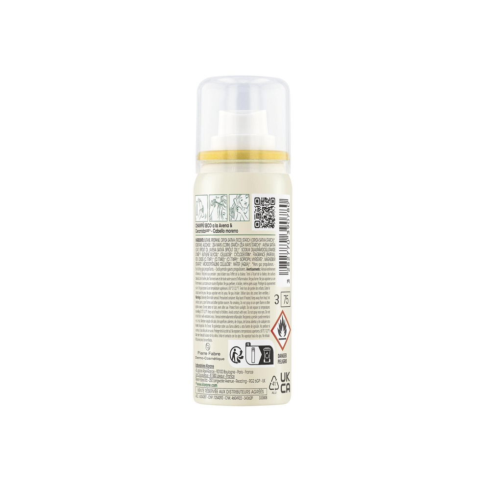 Klorane Avoine & Céramide teinté Shampoing sec s pray 50ml Shampooing Sec