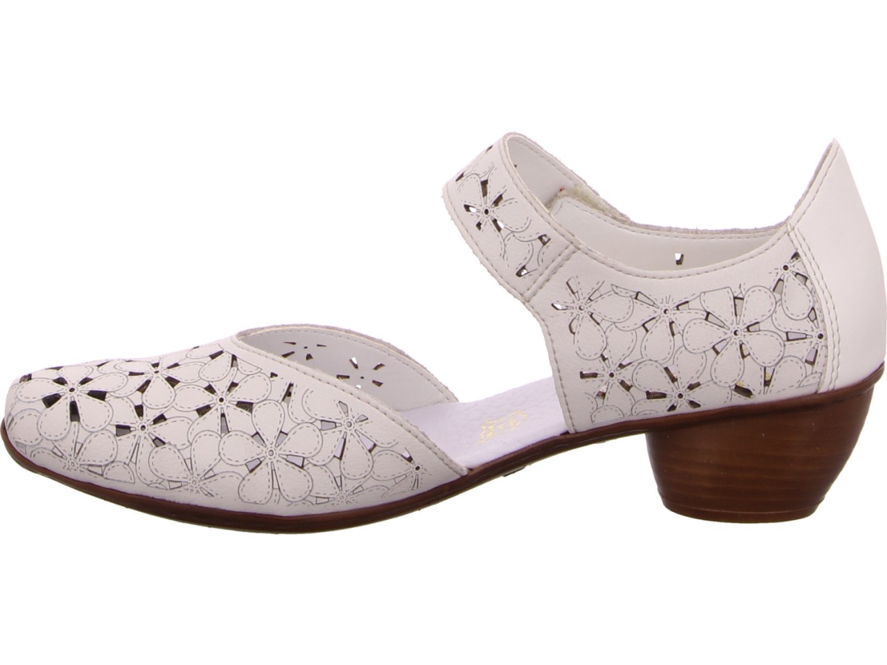 RIEKER Modische Pumps weiss