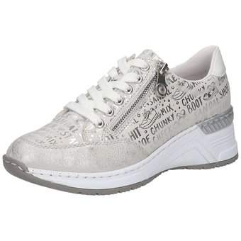Rieker Keilsneaker in silber