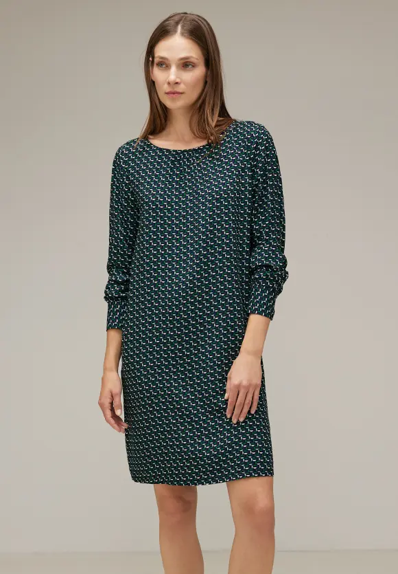 Street One Viskosekleid mit Muster