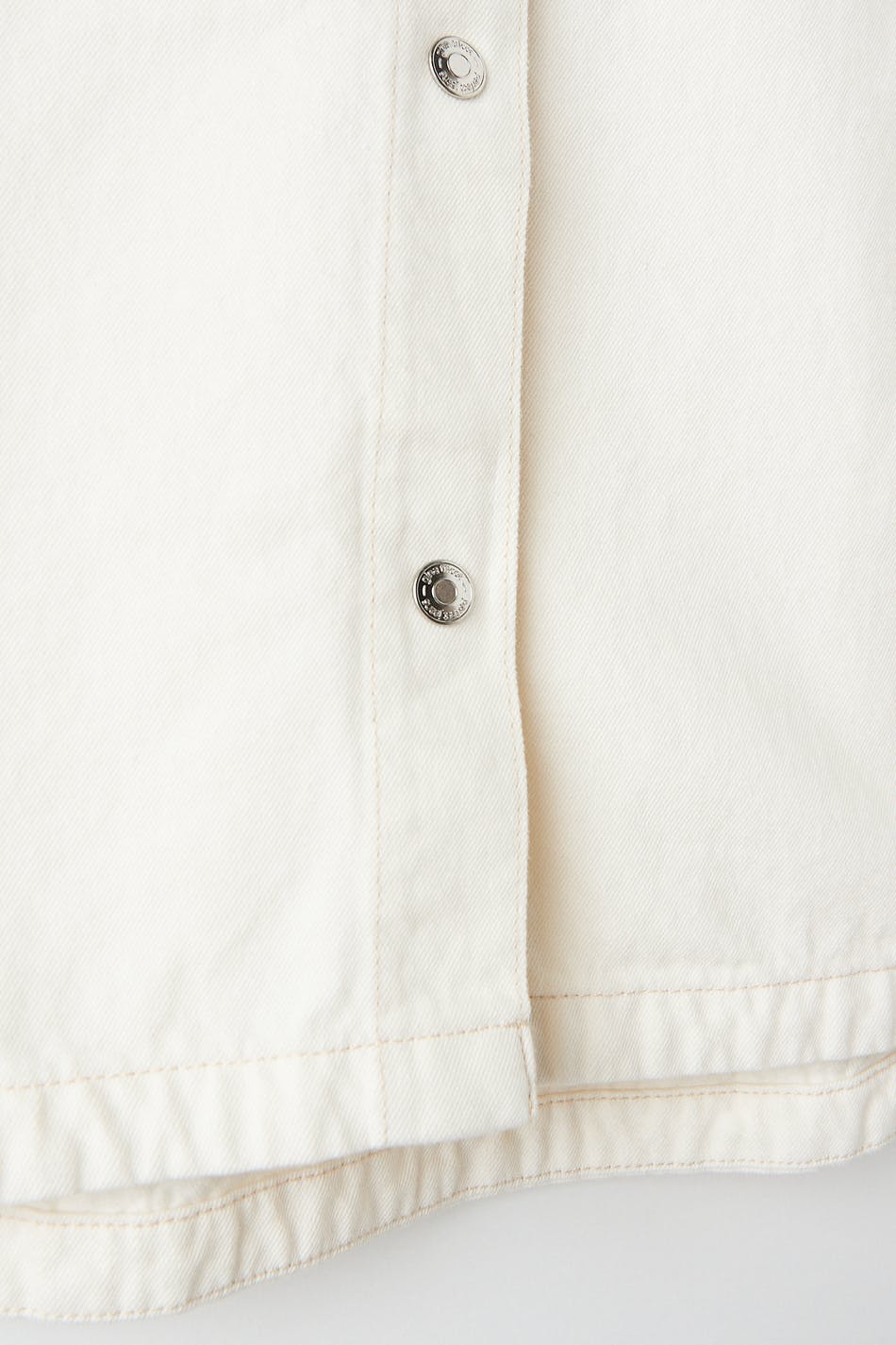 Oversize sleeveless shirt
