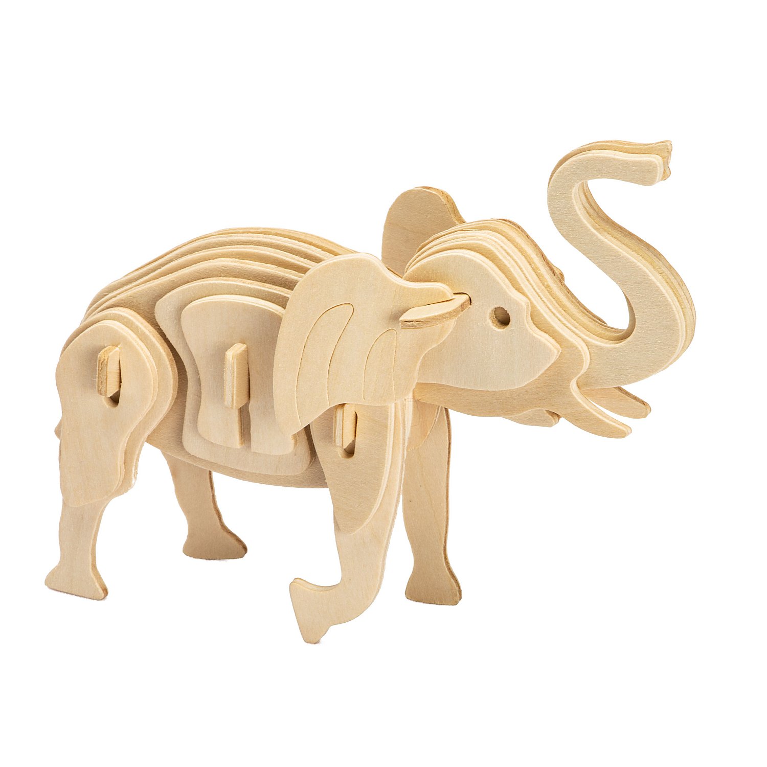 Holzbausatz Elefant, 16 x 13 cm