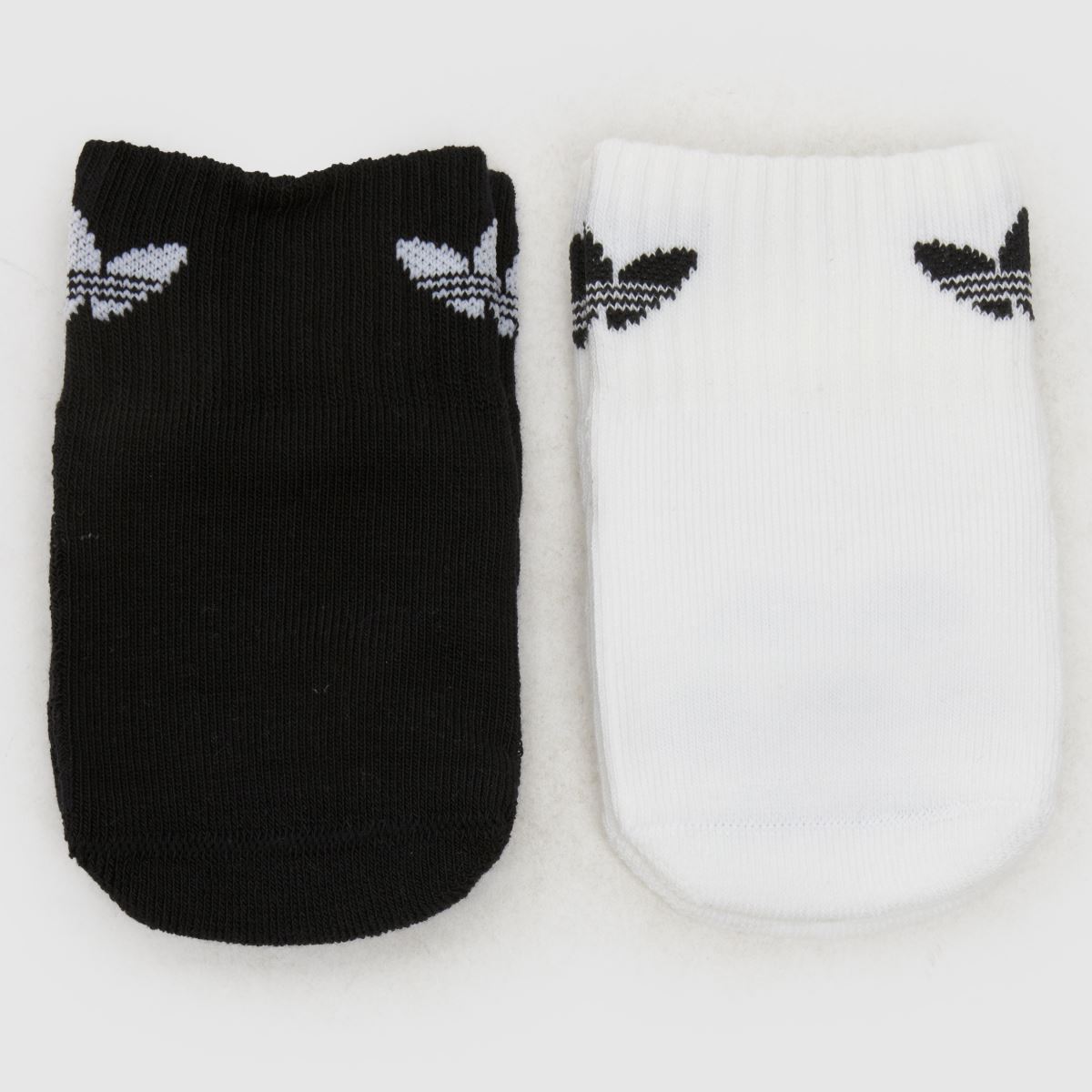 adidas fehér és fekete eredeti baba grip zokni 2 db-os csomag