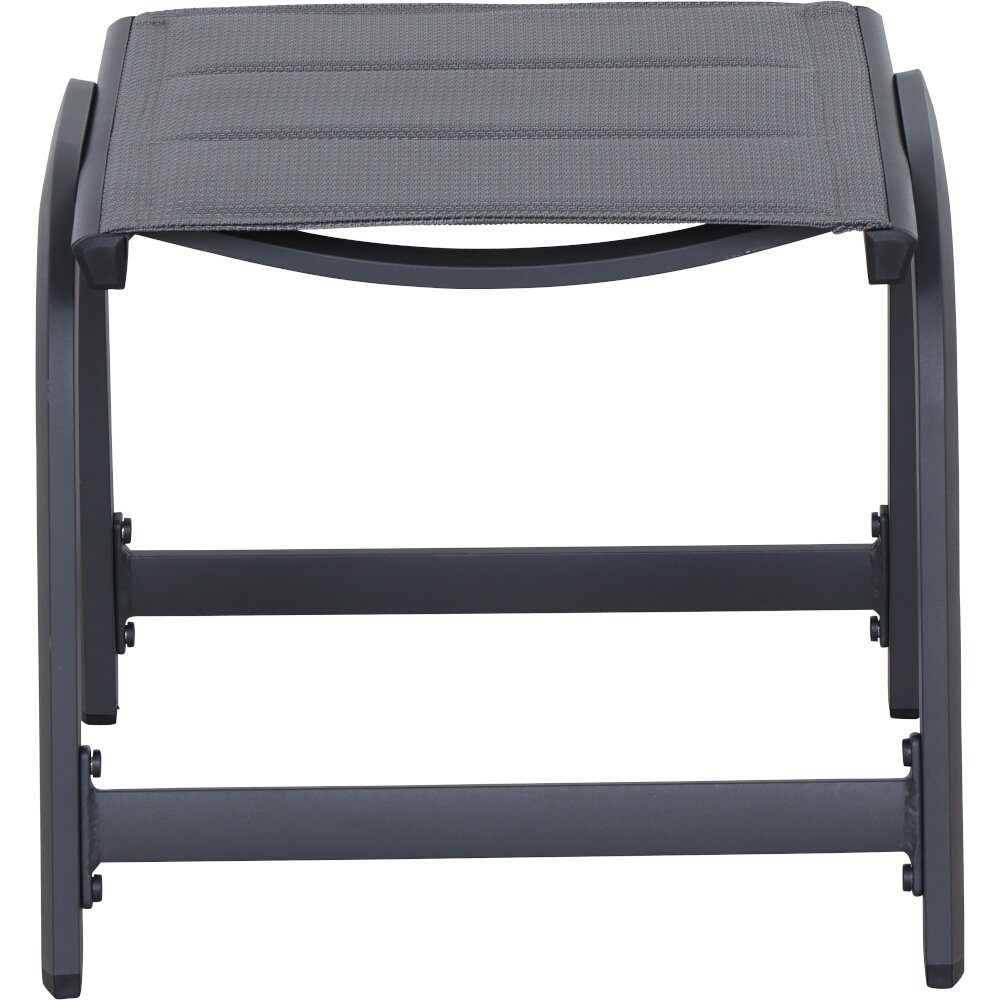 Siena Garden Gartenlounge-Hocker Siena Garden Tesoro Gartenhocker Aluminium (1)