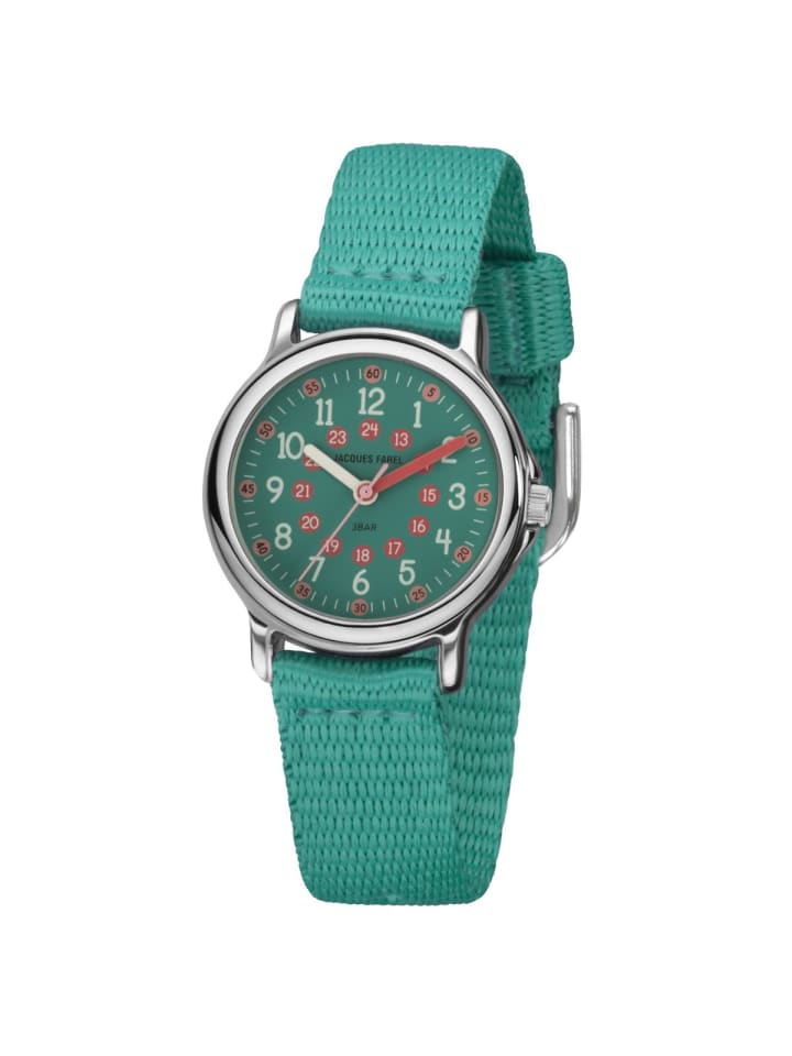 JACQUES FAREL Quarzuhr KCF 067 in Silber günstig kaufen onesize