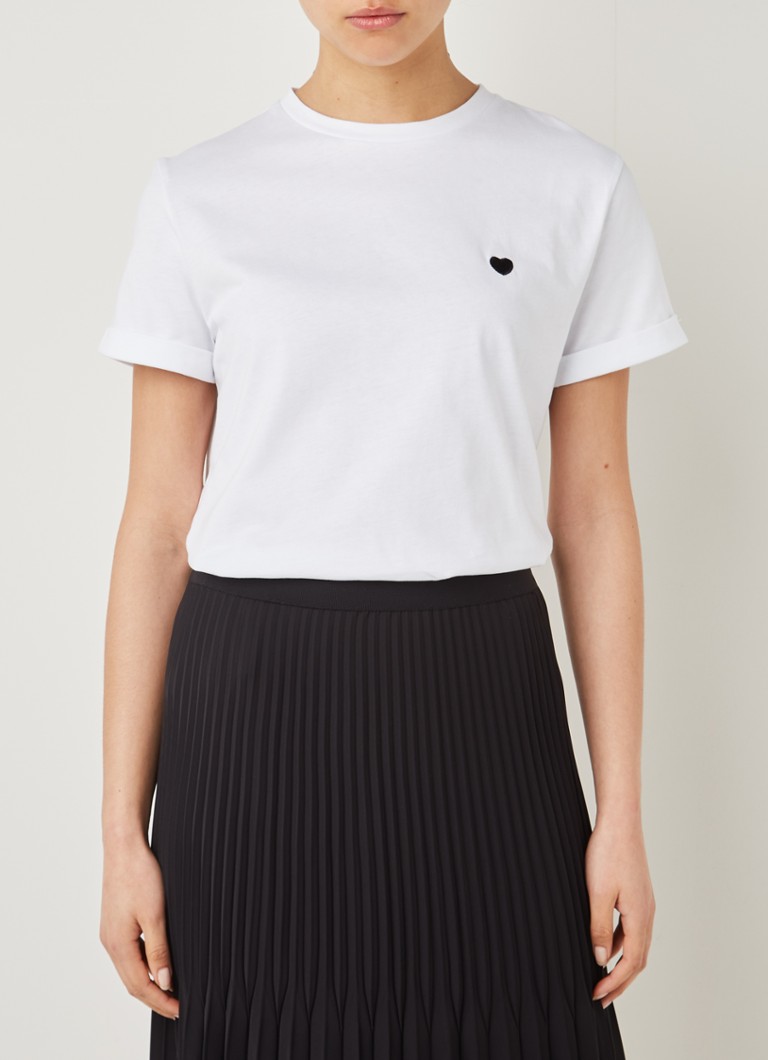 OPUS Serz T-shirt with embroidery