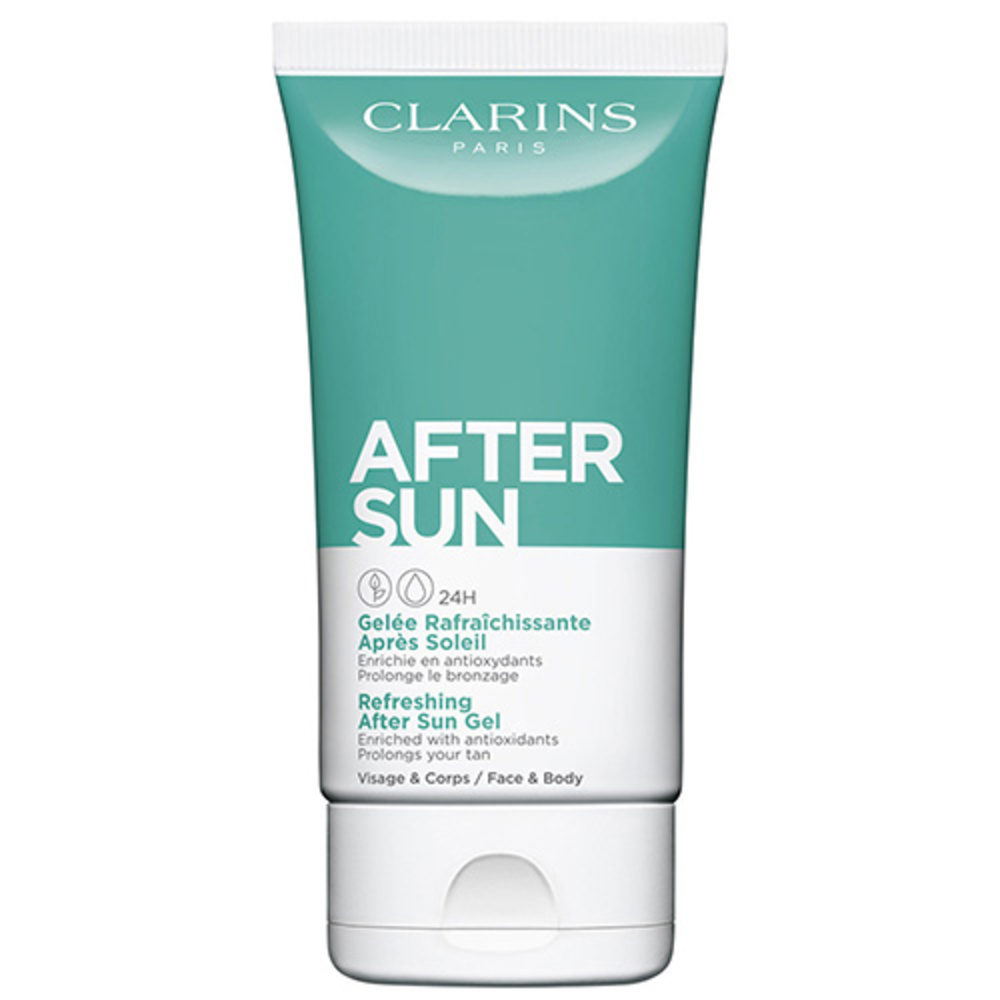 Clarins Gelée Rafraîchissante Après Soleil Soin après-soleil prolongeant le bronzage, hydratation 24 h
