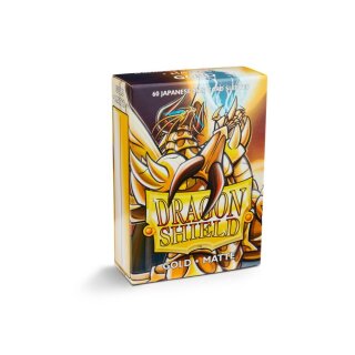 Dragon Shield Small Sleeves - Japanese Matte Gold (60)