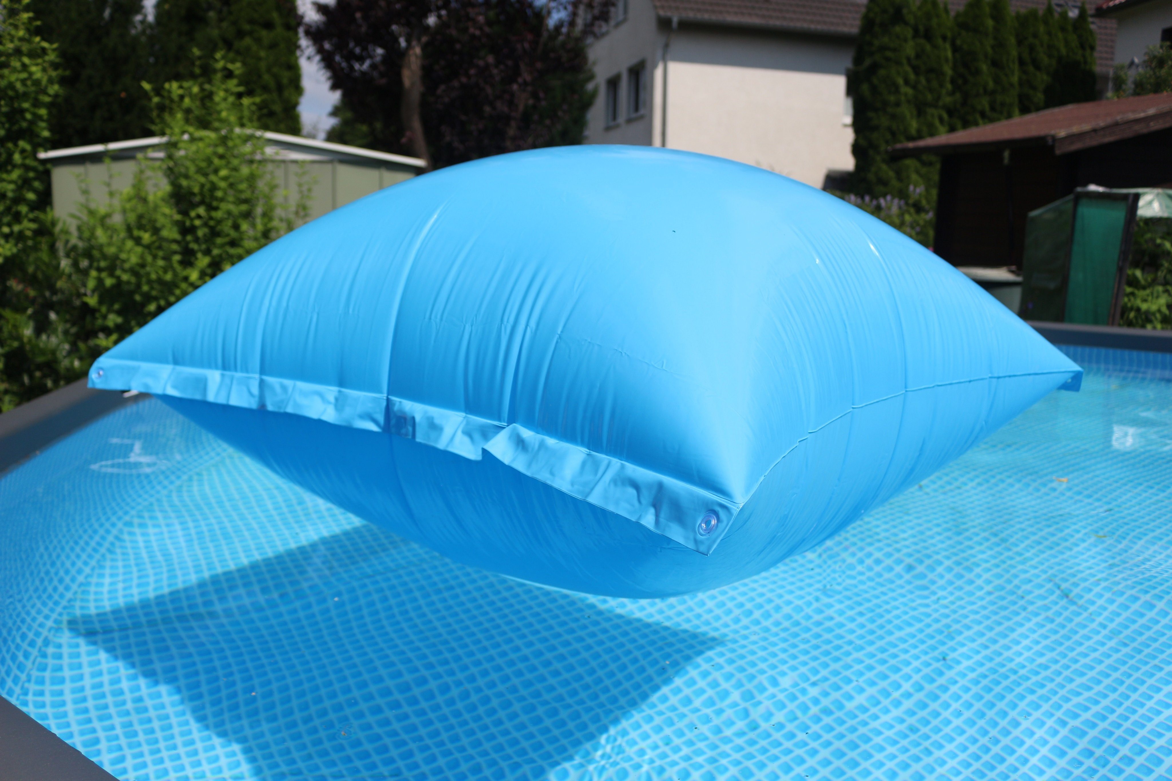 HC Garten & Freizeit Pool-Abdeckplane Poolkissen (Set, 5-St), mit Schraubventil, 120x120cm