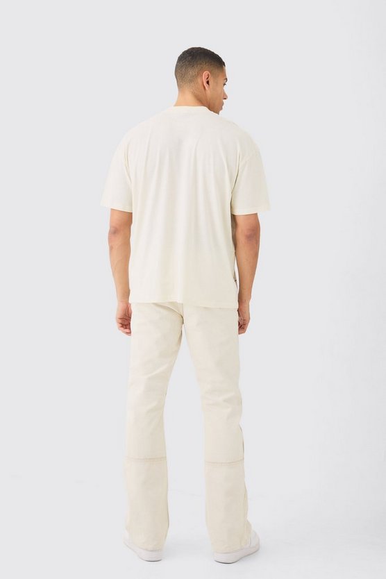 Oversize T-Shirt mit Print