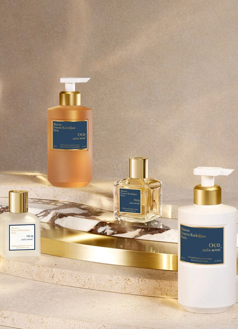 „Maison Francis Kurkdjian Oud Satin Mood“ kvapnusis kūno aliejus – odos aliejus