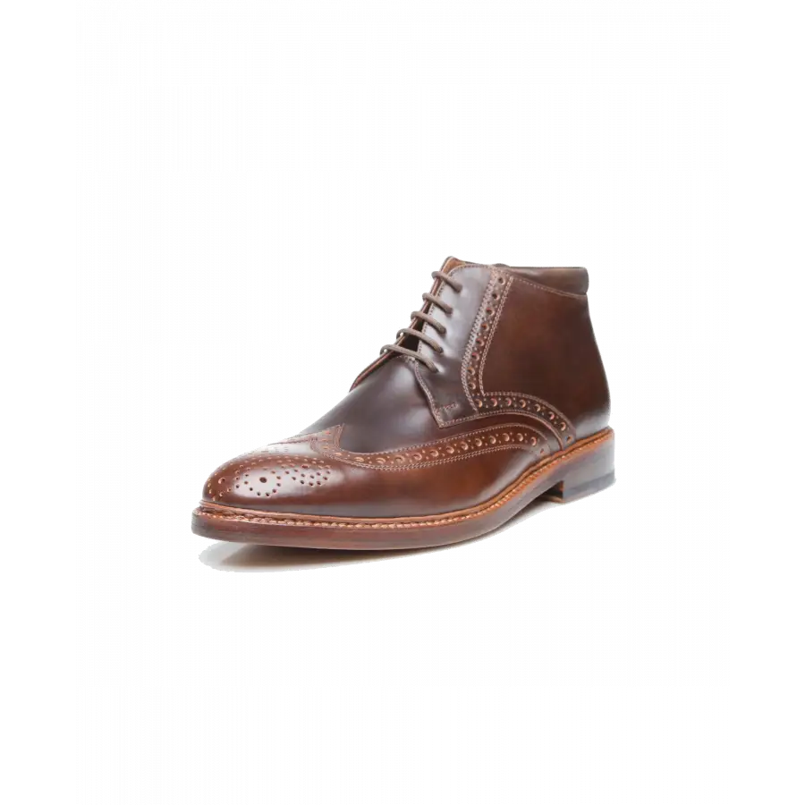 Heinrich Dinkelacker - Stiefeletten LUZERN FULL-BROGUE C Cordovan - braun