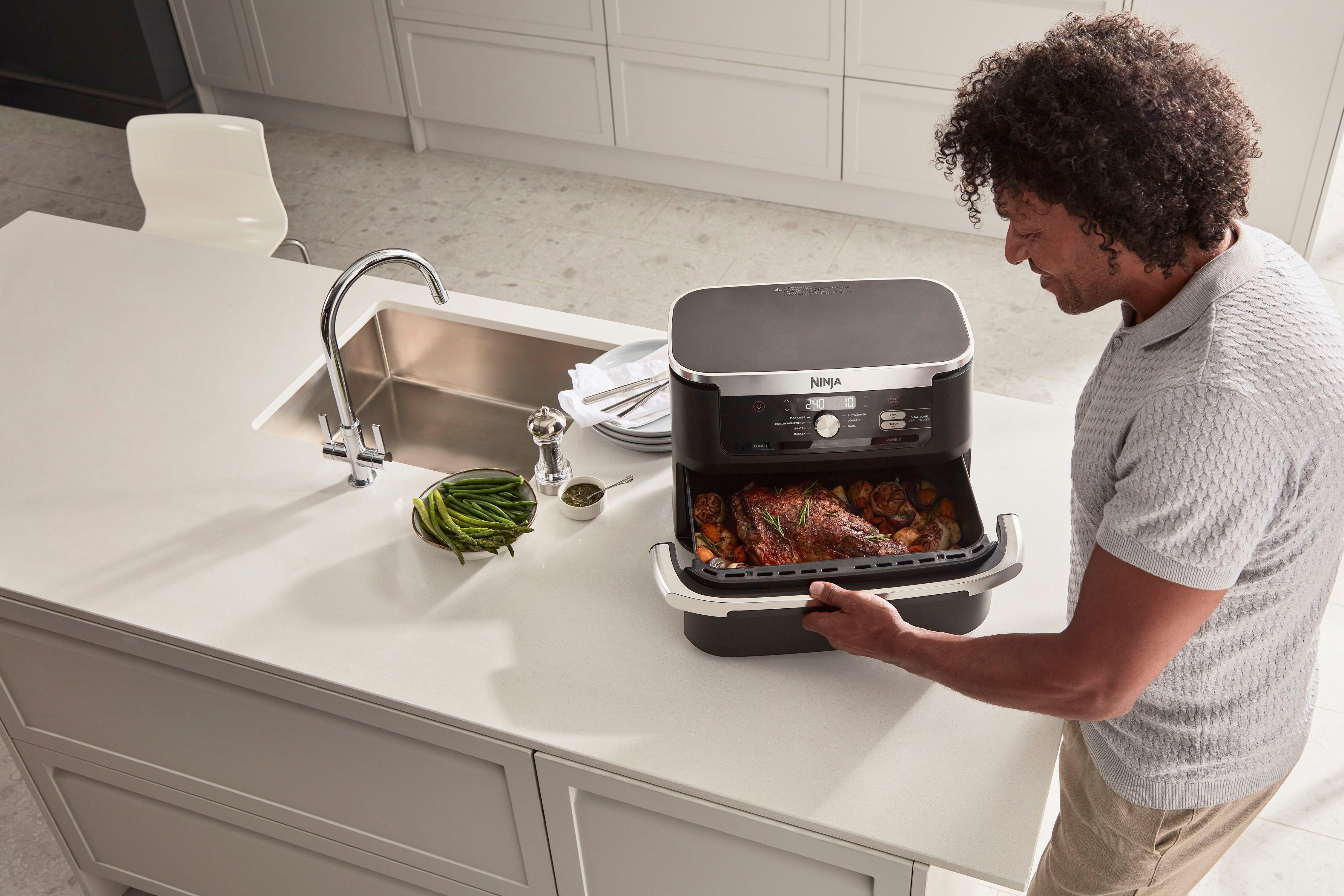 NINJA Heißluftfritteuse AF500EU, 2470 W