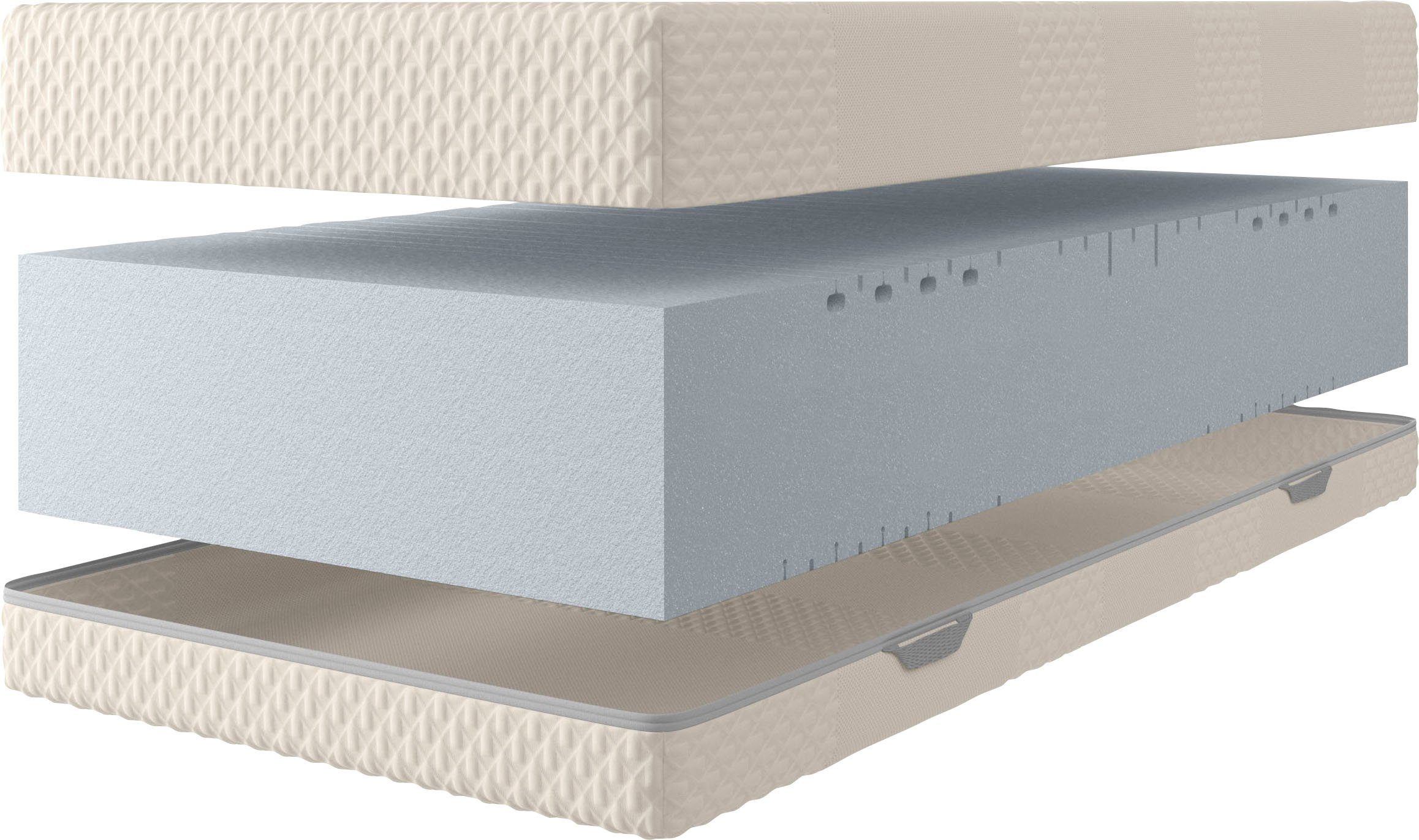 Komfortschaummatratze Torell, OTTO products, 30 cm hoch, verschiedene Größen erhältlich, Matratze mit hochwertigem Bezug