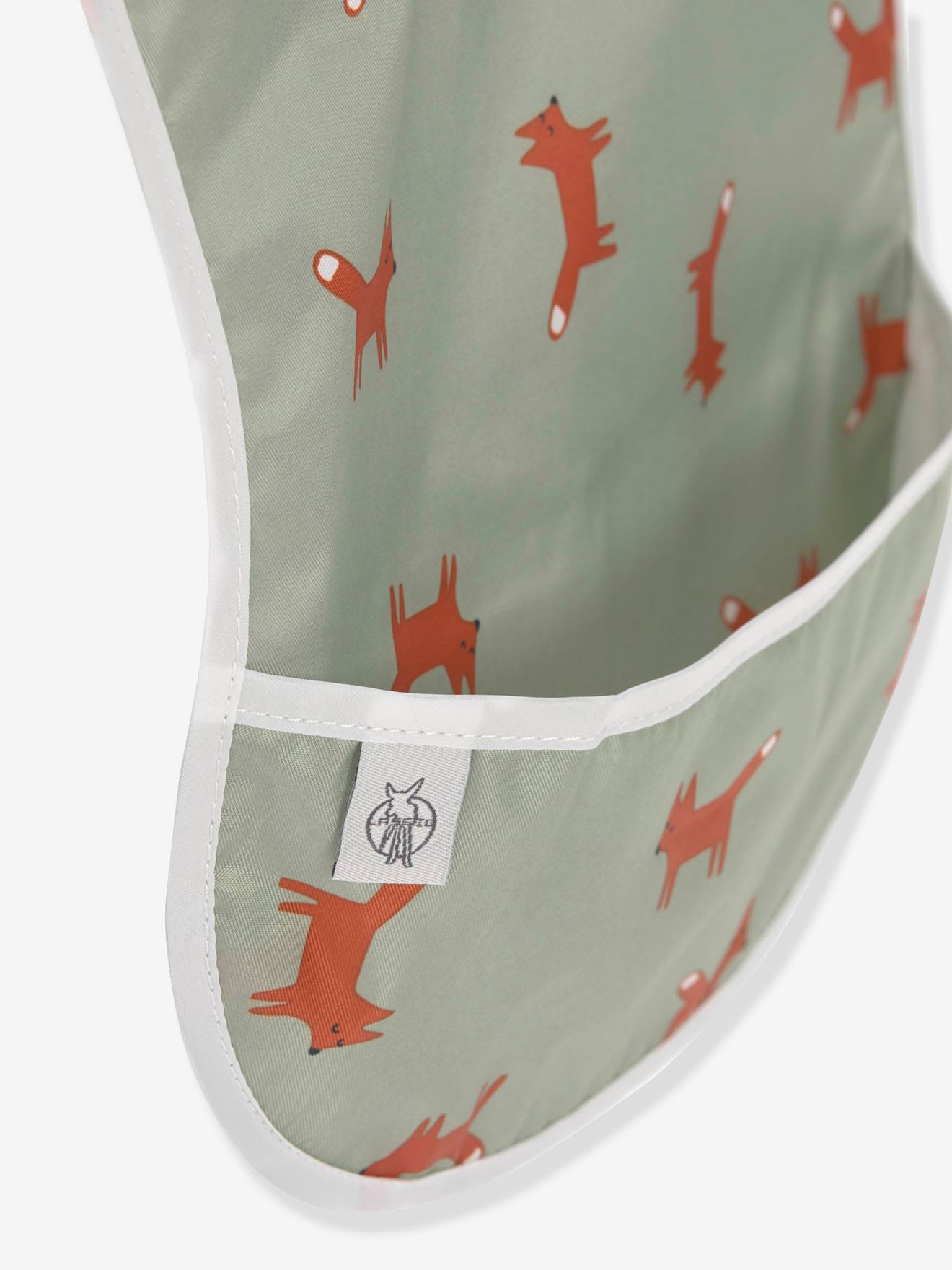Lot de 2 bavoirs avec poche LÄSSIG Little Forest little forest lapin