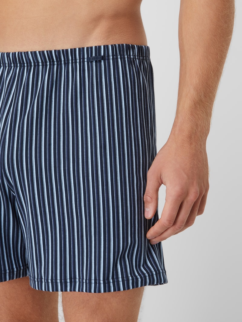 Boxershorts im 2er-Pack in marineblau