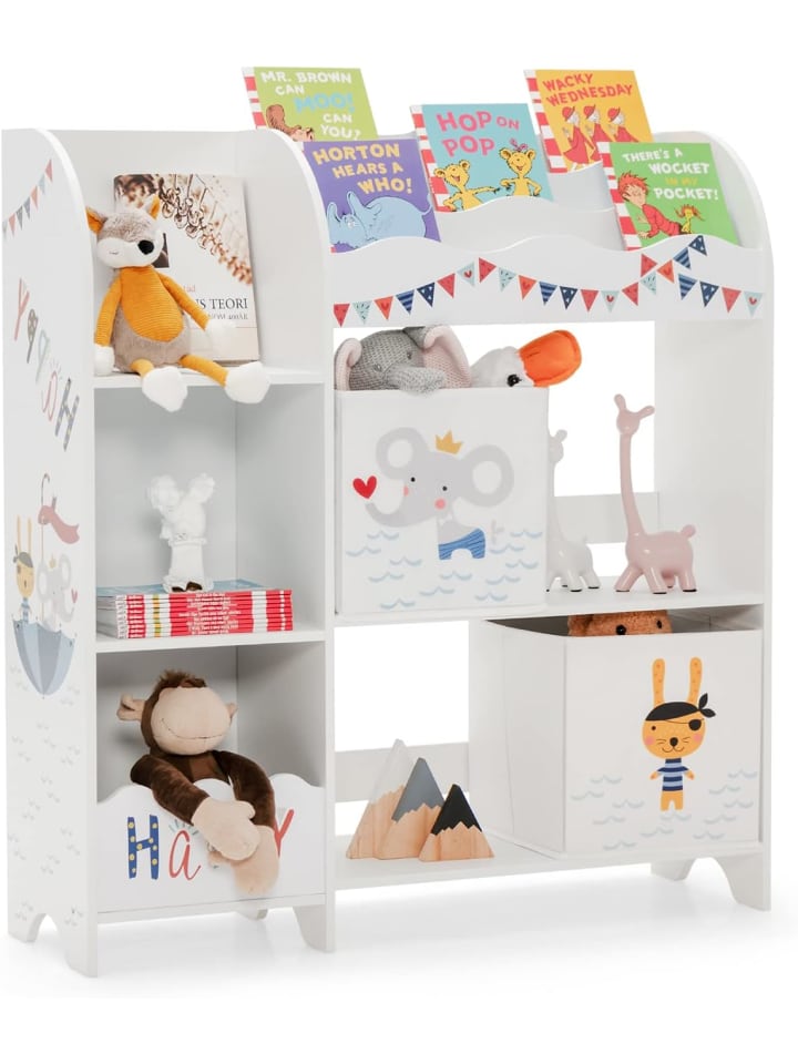 COSTWAY Kinderzimmerschrank in Weiß günstig kaufen 30 cm