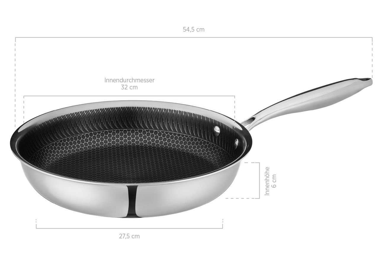 Mäser Serie Hestia, Bratpfanne 32 cm